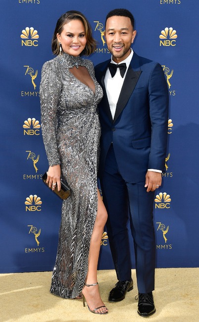 Chrissy Teigen, John Legend, 2018 Emmys, 2018 Emmy Awards, Couples